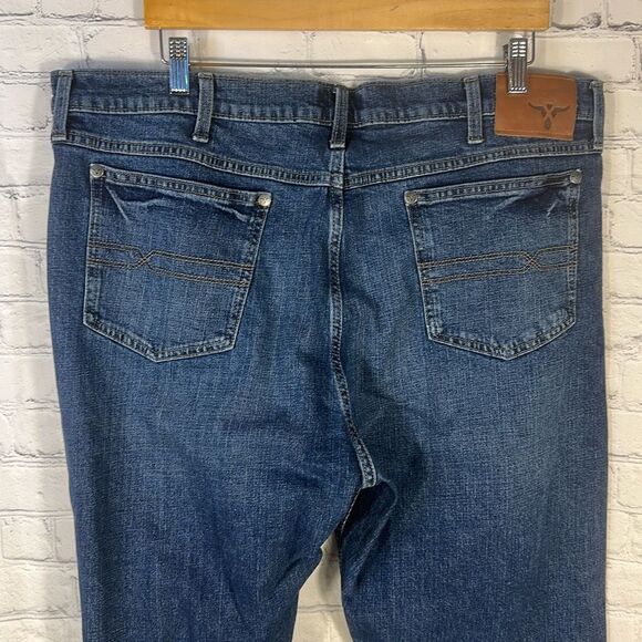 Wrangler Jeans 20X Style 42 Mens 40 x 36 Blue Denim Vintage Boot Cut - Picture 7 of 11